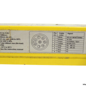 omron-F3S-B602P-L-safety-light-curtain-(used)-3