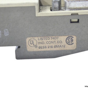 siemens-6ES5-316-8MA12-interface-module-(used)-3