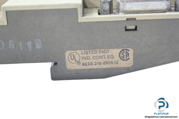 siemens-6ES5-316-8MA12-interface-module-(used)-3