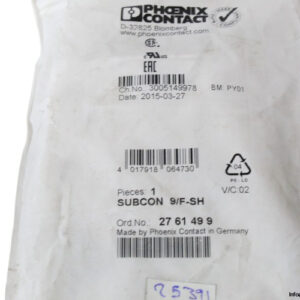 phoenix-contact-SUBCON-9_F-SH-d-sub-bus-connector-(new)-2