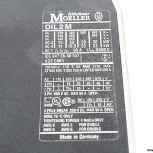 moeller-DIL2M-contactor-(new)-4
