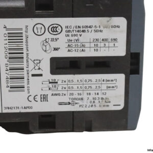 siemens-3RH2131-1AP00-contactor-relay-(used)-4