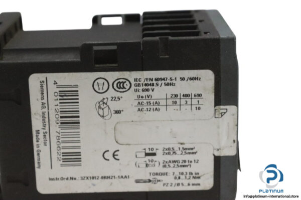 siemens-3RH2122-1AP00-contactor-relay-(used)-4