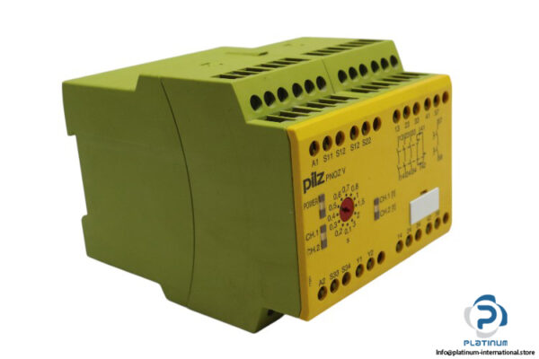 pilz-PNOZ-V-3S-24VDC-3N_0-1N_C-1N_0T-safety-relay-(used)