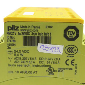 pilz-PNOZ-V-3S-24VDC-3N_0-1N_C-1N_0T-safety-relay-(used)-2
