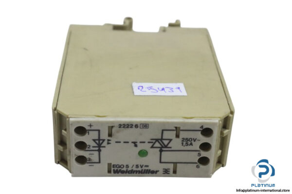 weidmuller-EGO-5_5V-optocoupler-relay-(used)-1
