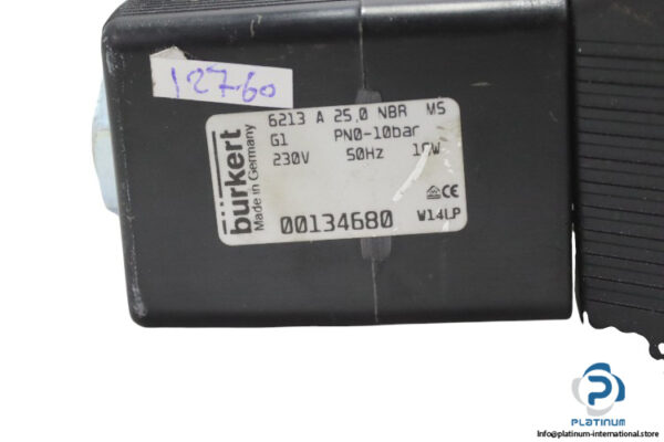 burkert-6213-A-25.0-NBR-MS-solenoid-valve-(new)-1