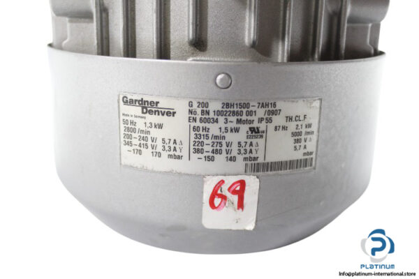 gardner-denver-G-200-2BH1500-7AH16-side-channel-blower-new-2