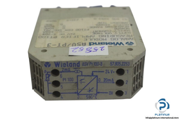 wieland-ASV-PT100-3-analog-measuring-amplifier-module-(Used)-1