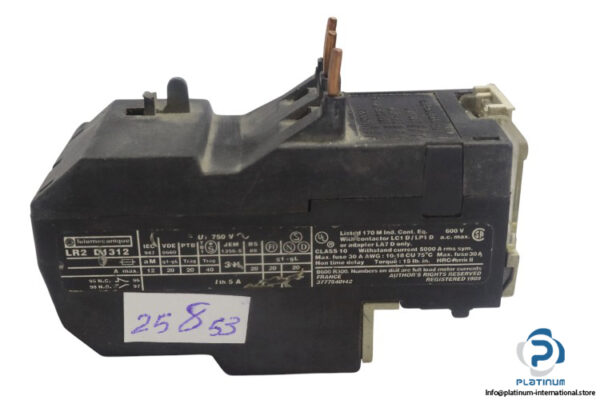 telemecanique-LR2D1312-thermal-overload-relay-(Used)-2