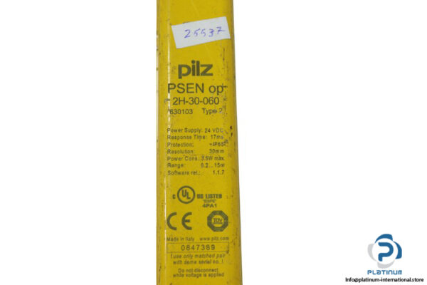 pilz-psen-op2h-30-060-through-beam-emitter-sensor(used)-3