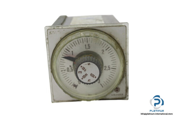 Schleicher-DZ52-SL-02408042-5-046-time-relay(used)-1