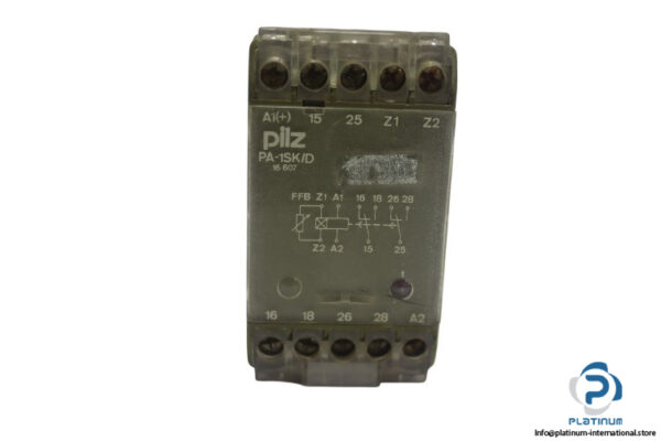 pilz-pa-1sk-d-230vac-2uzffb-safety-relay(used)-1