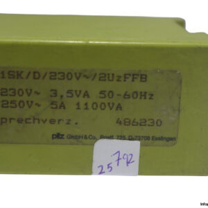pilz-pa-1sk-d-230vac-2uzffb-safety-relay(used)-2