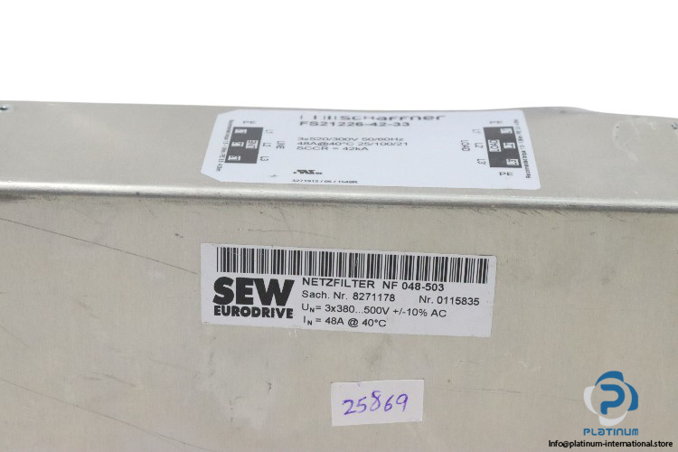 sew-nf-048-503-line-filter(used)-1