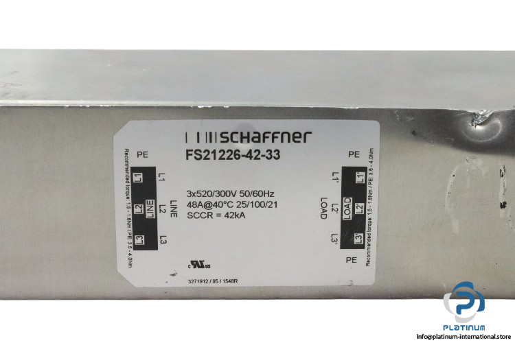 sew-nf-048-503-line-filter(used)-2
