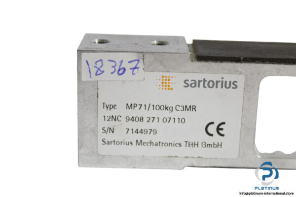 sartorius-mp71-100kg-c3mr-single-point-load-cell(used)-2