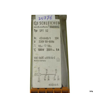 schleicher-SPT-52-time-relay-(used)-2