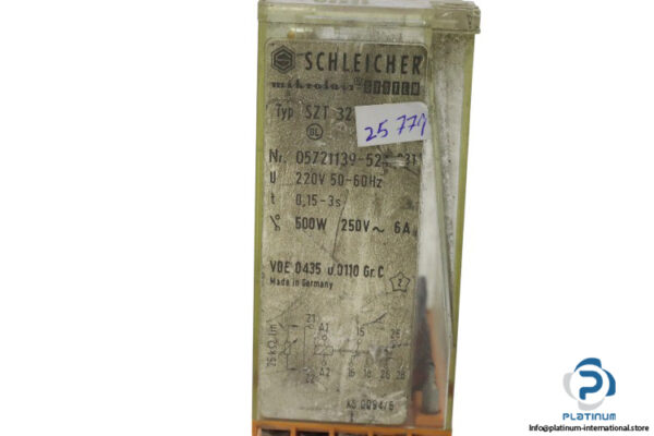 schleicher-SZT-32-time-relay-(used)-2