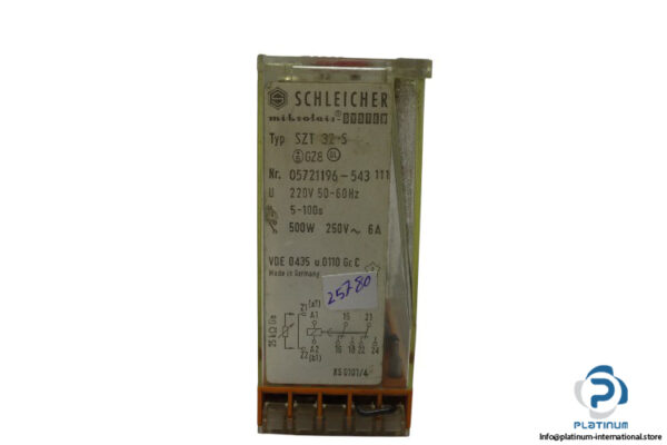 schleicher-SZT-32-S-time-relay-(used)-2