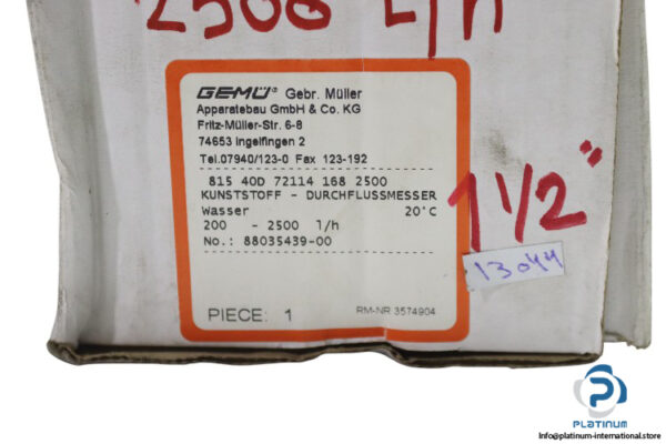 gumu-815-40D-72114-168-2500-variable-area-flowmeter-(new)-3