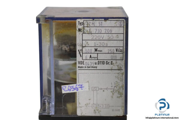 schleicher-IZM-51-time-relay-(used)-3