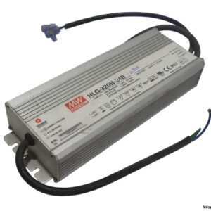 mean-well-HLG-320H-24B-power-supply-(used)