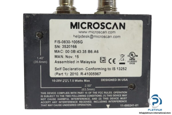 microscan-FIS-0830-1005G-bar-code-scanner-(new)-4
