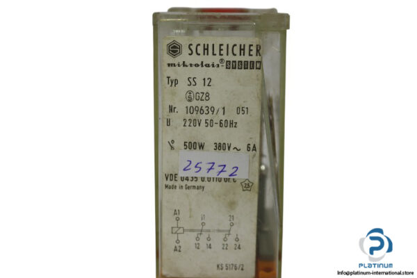 schleicher-SS-12-time-relay-(used)-2