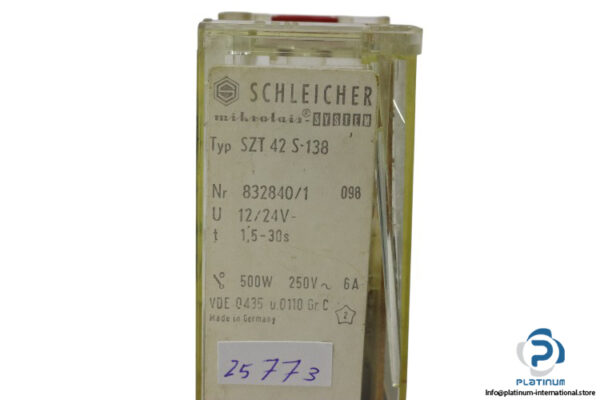 schleicher-STZ-42-S-138-time-relay-(used)-2