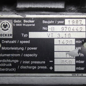 becker-VT-3.10-vacuum-pump-used-2