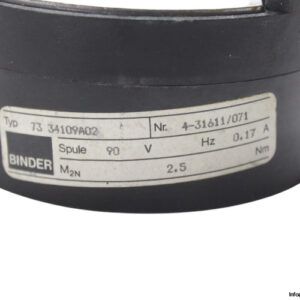 binder-73-34109A02-electric-brake-used-2