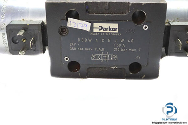 parker-D3DW4CNJW40-solenoid-directional-control-valve-(Used)-3