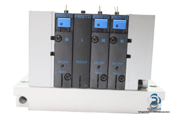 Festo-18200-valve-terminal-With-4Valves(new)-2