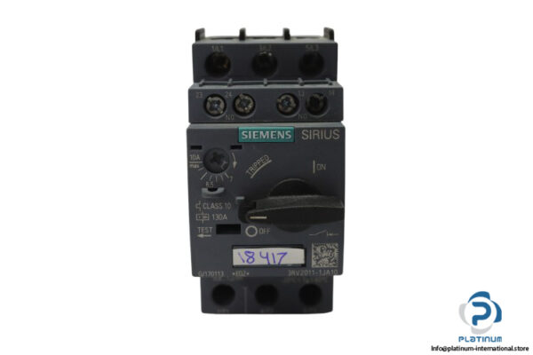 siemens-3RV2011-1JA10-circuit-breaker(used)-1