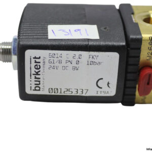 Burkert-6014C20FKMG18PN0-10BAR-single-solenoid-valve(new)-1
