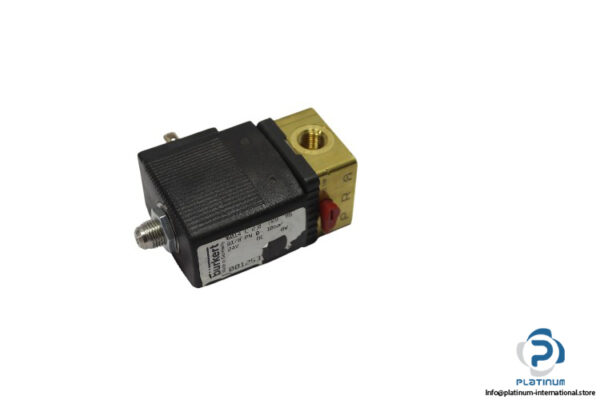 Burkert-6014-c-20-fkm-ms-g18-pn0.10bar-single-solenoid-valve(used)