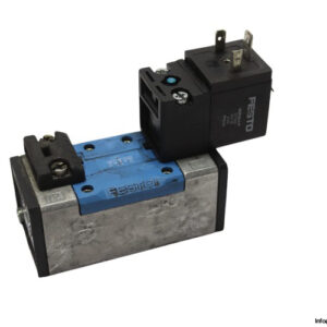 Festo-159690-double-solenoid-valve-with-coil(used)