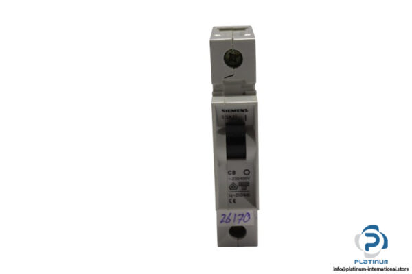 siemens-5sx21-C8-circuit-breaker(used)-1