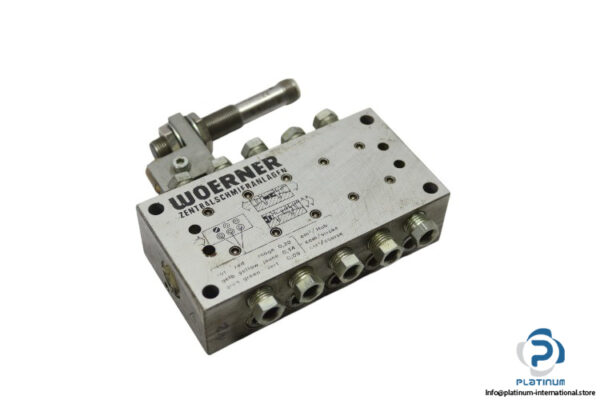 Woerner-VPB-B10-P-progressive-distributor(used)