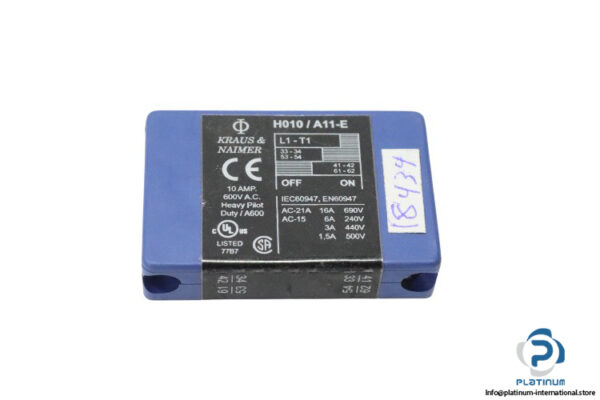 kraus-&-naimer-H010_A11-E-side-mounted-auxiliary-contact-(new)-1