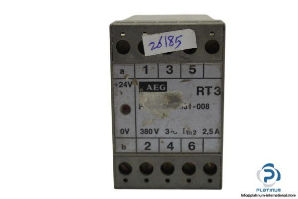 aeg-RT3-safety-relay-(used)-1
