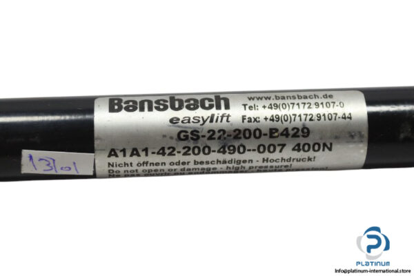 bansbach-A1A1-42-200-490--007-gas-spring-actuator-(new)-2