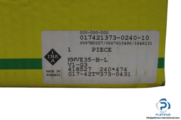 ina-KWVE35-B-L-V1-G3-recirculating-ball-bearing-carriage-new-carton-1
