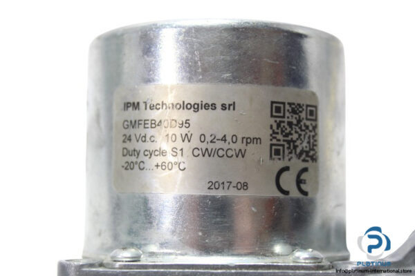 ipm-GMFEB40D95-dc-gear-motor-used-2