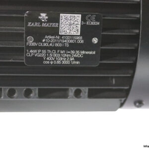 karl-mayer-F33BV-DL90L4U-B03-I-TS-gear-motor-new-2