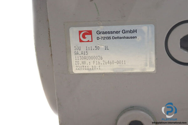 graessner-30U-1_1.50-1L-SA.A15-bevel-gear-used-1