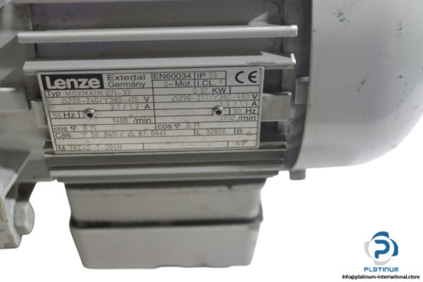 lenze-MDXMA1M-071-32-gearmotor-used-2