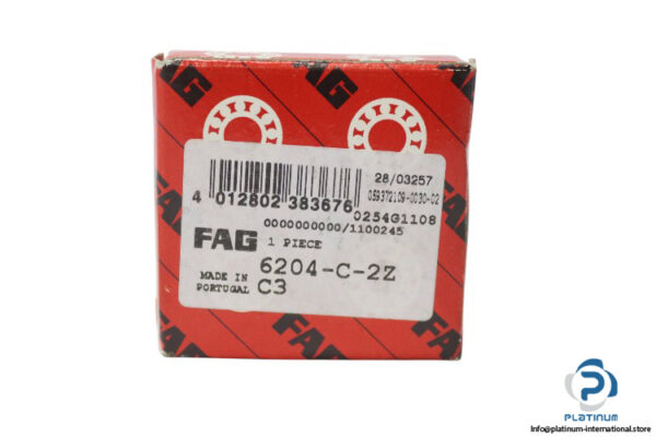 fag-6204-C-2Z-C3-deep-groove-ball-bearing-new-carton-1