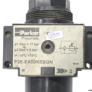 Parker-p3e-ea00kebgn-filter-regulator(used)-1